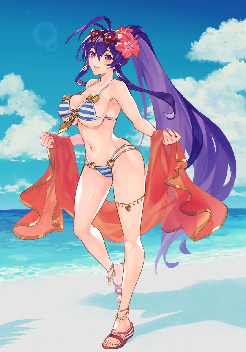mai natsume (blazblue and 1 more) drawn by sumeshi_(ambivalince)