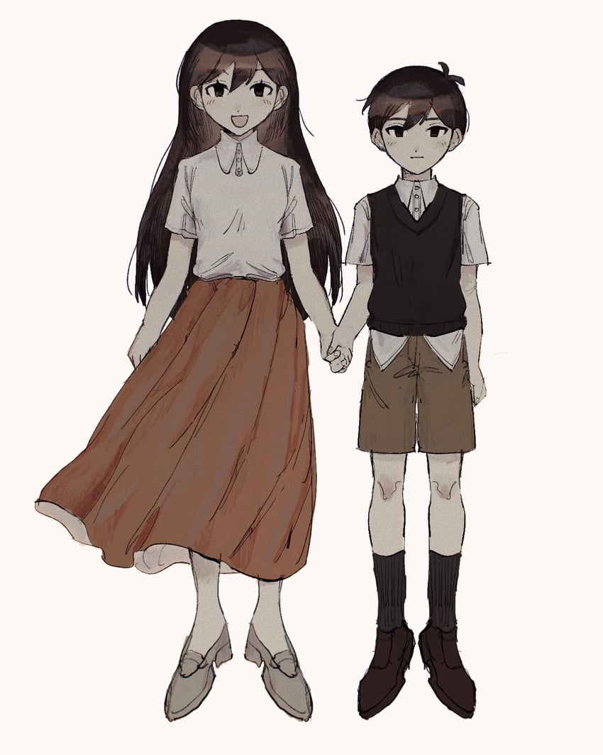 sunny and mari (omori) drawn by sema_(vivaviva_02)