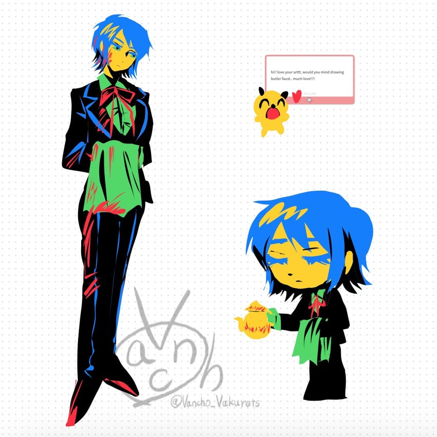faust (project moon and 2 more) drawn by vancho_vakurets