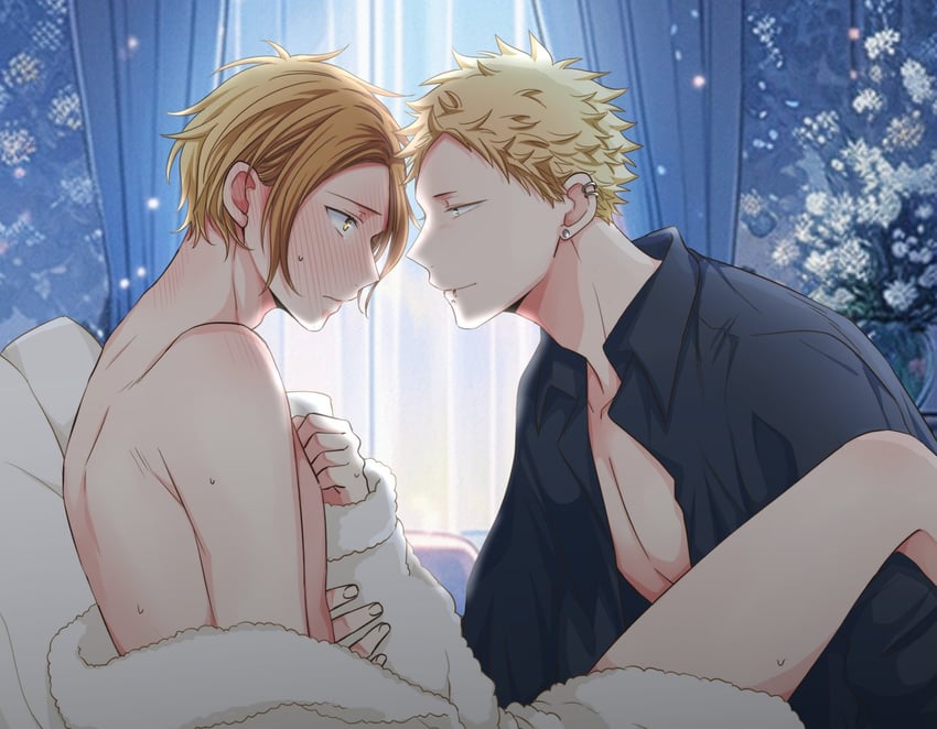 kaji akihiko and nakayama haruki (given) drawn by 961_masashi