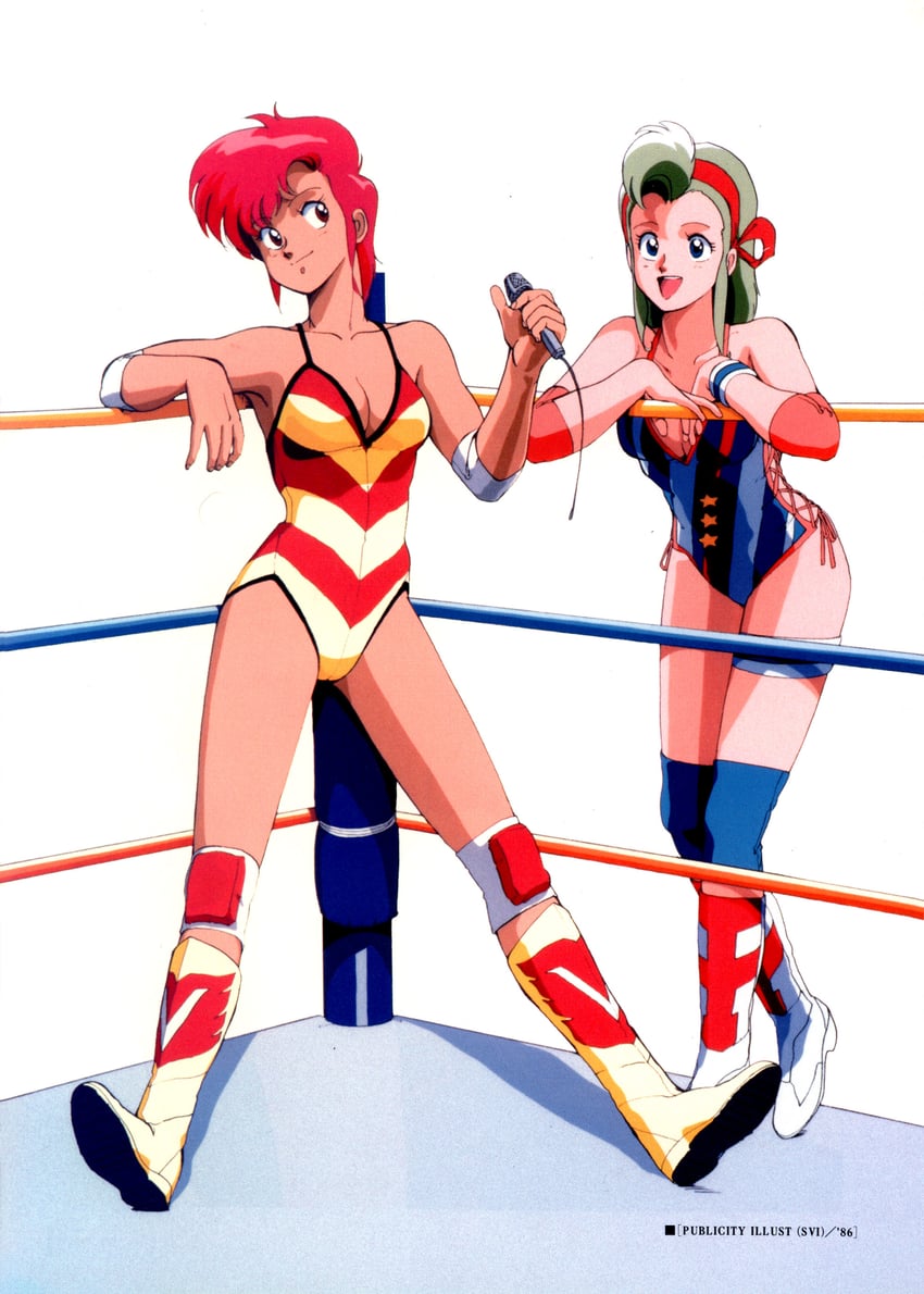 morita miki and kazama eri (wanna-be's) drawn by sonoda_ken'ichi