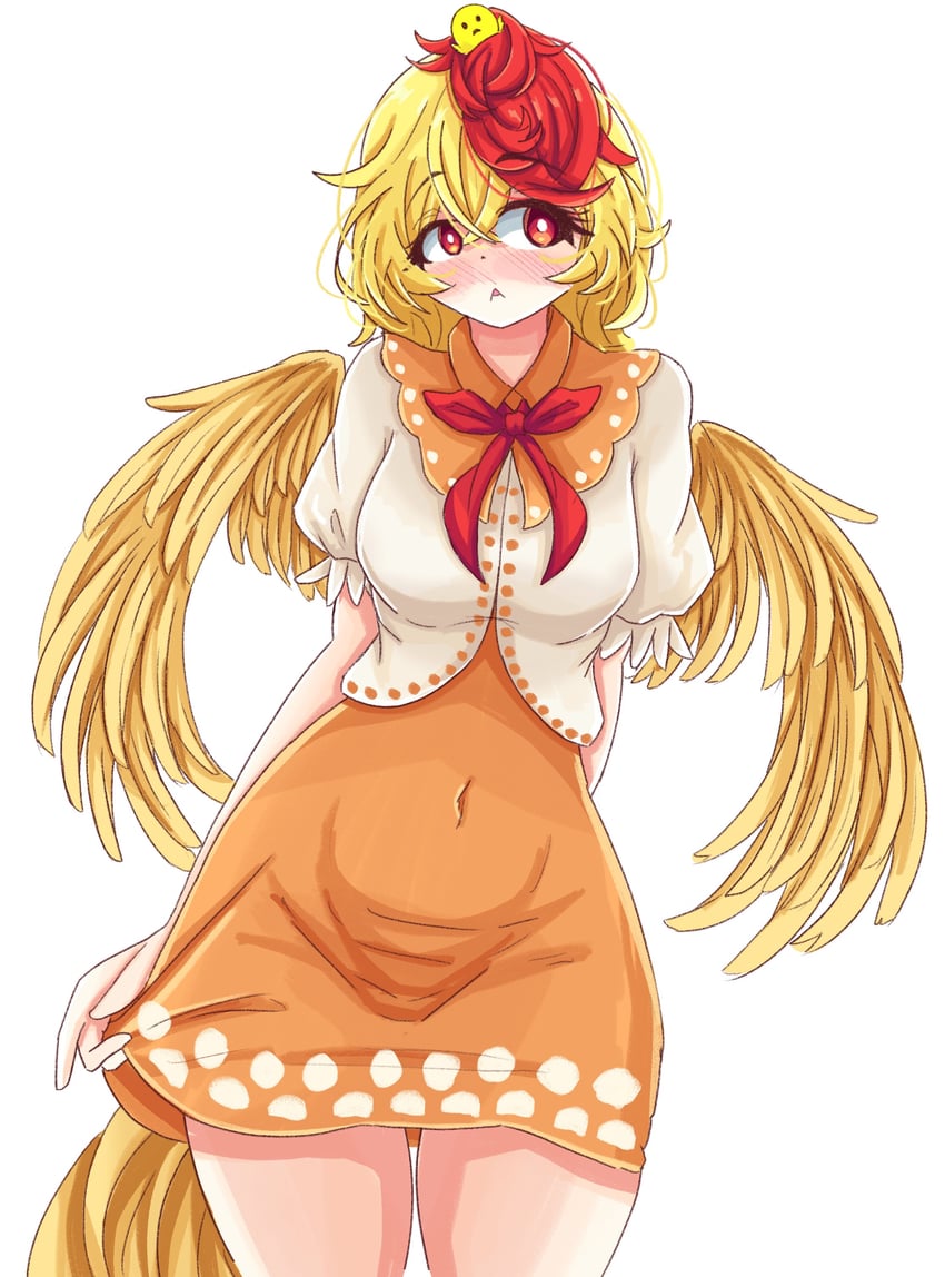 niwatari kutaka (touhou) drawn by nanaii_desu
