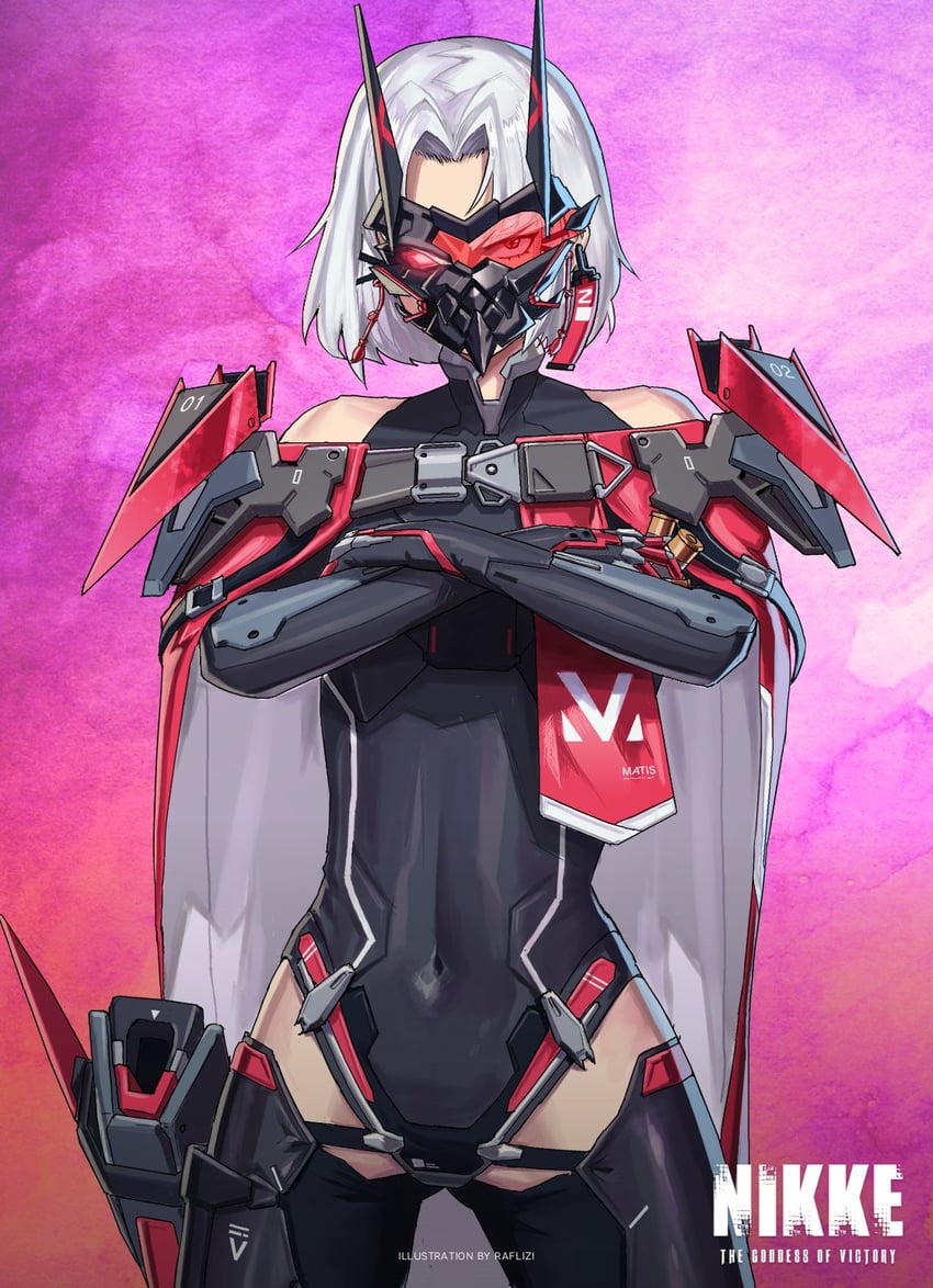 drake (goddess of victory: nikke) drawn by rafli_fazli