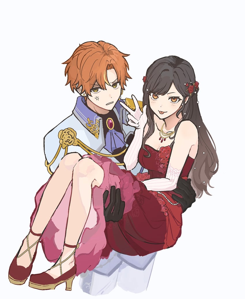 shinonome akito and shiraishi an (project sekai) drawn by shiaknl