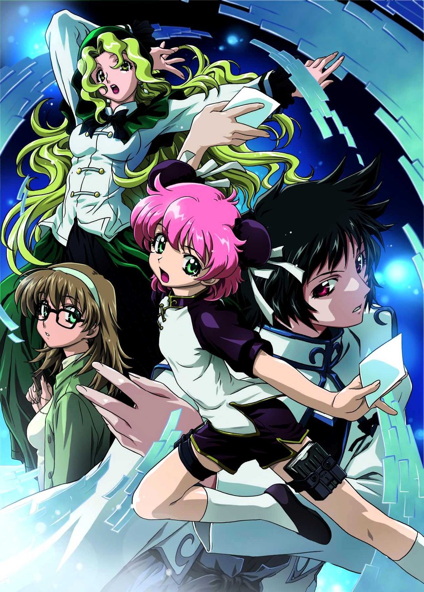anita king, michelle cheung, maggie mui, and sumiregawa nenene (read or die and 1 more) drawn by uon_taraku