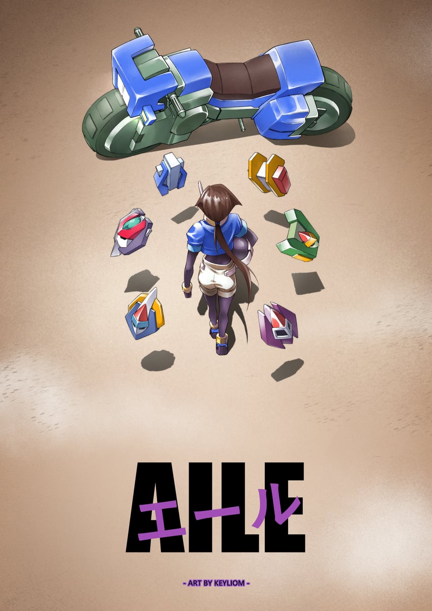 aile, model x, model z, model l, model p, and 2 more (mega man and 3 more) drawn by keyliom