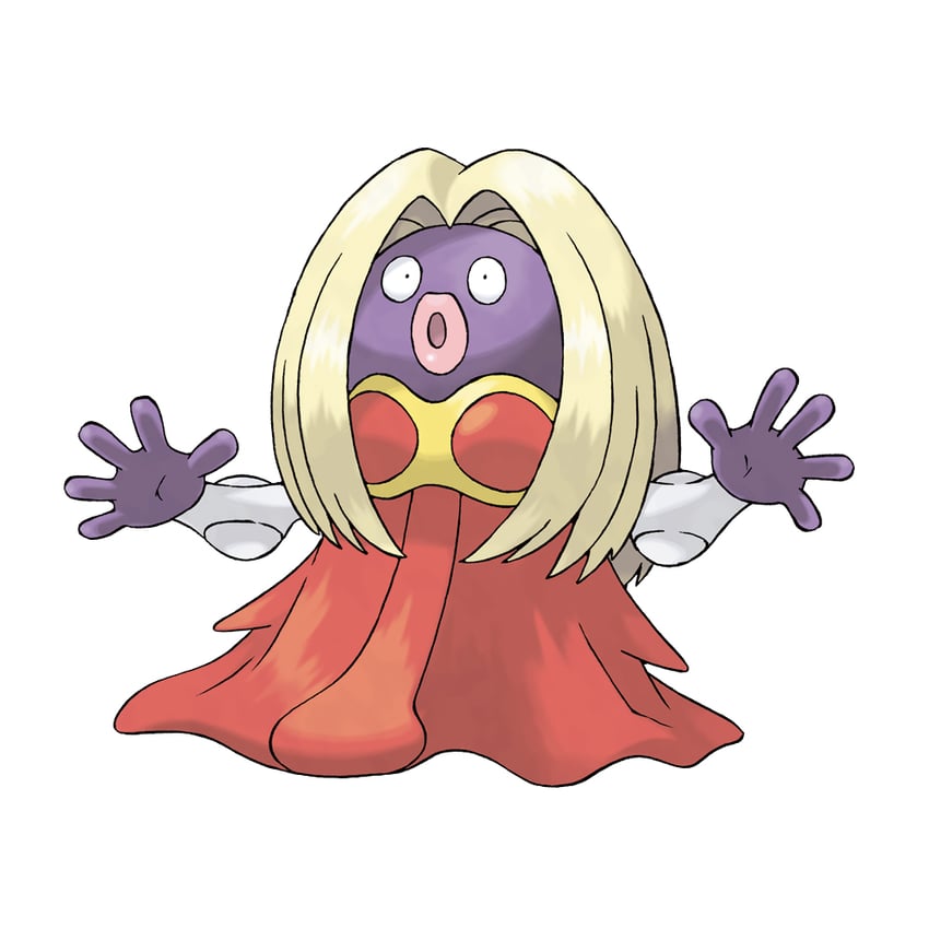 jynx (pokemon and 1 more) drawn by sugimori_ken
