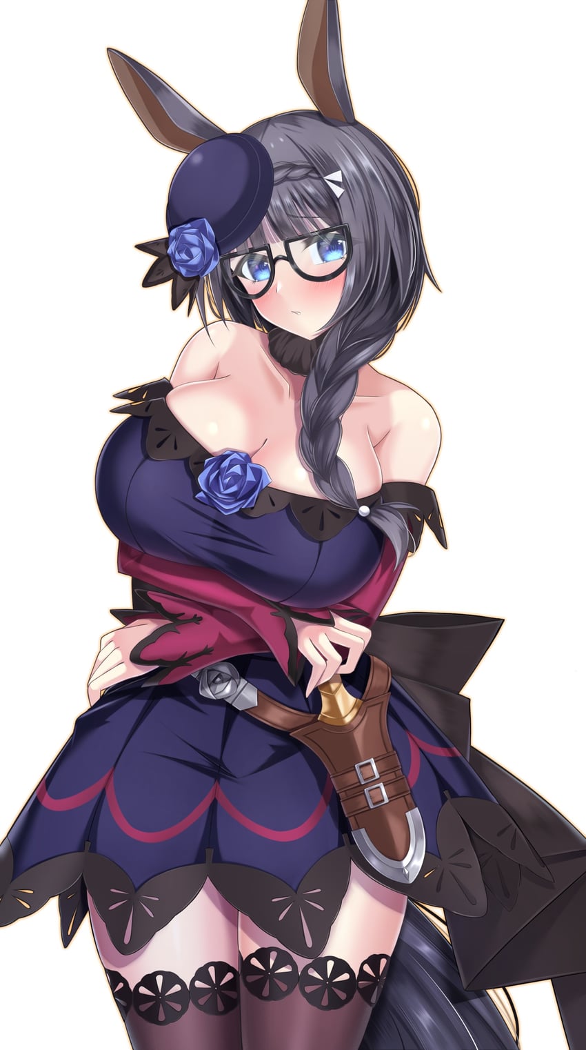 rice shower and zenno rob roy (umamusume) drawn by cela_f