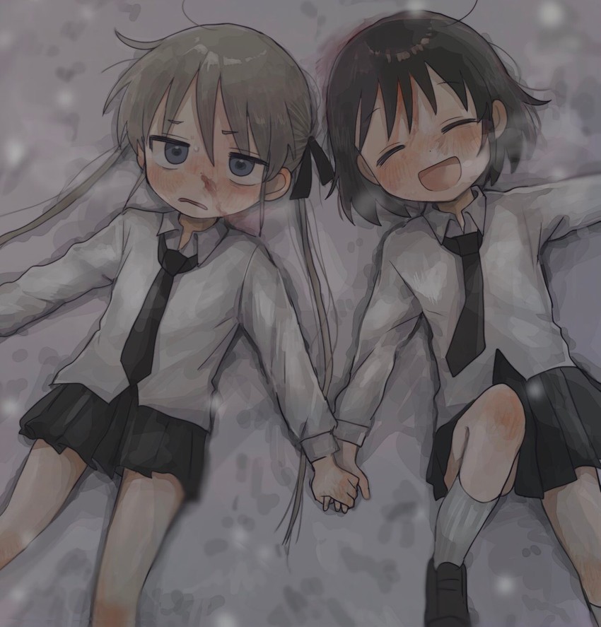 sonya and oribe yasuna (kill me baby) drawn by yasashii_naizou