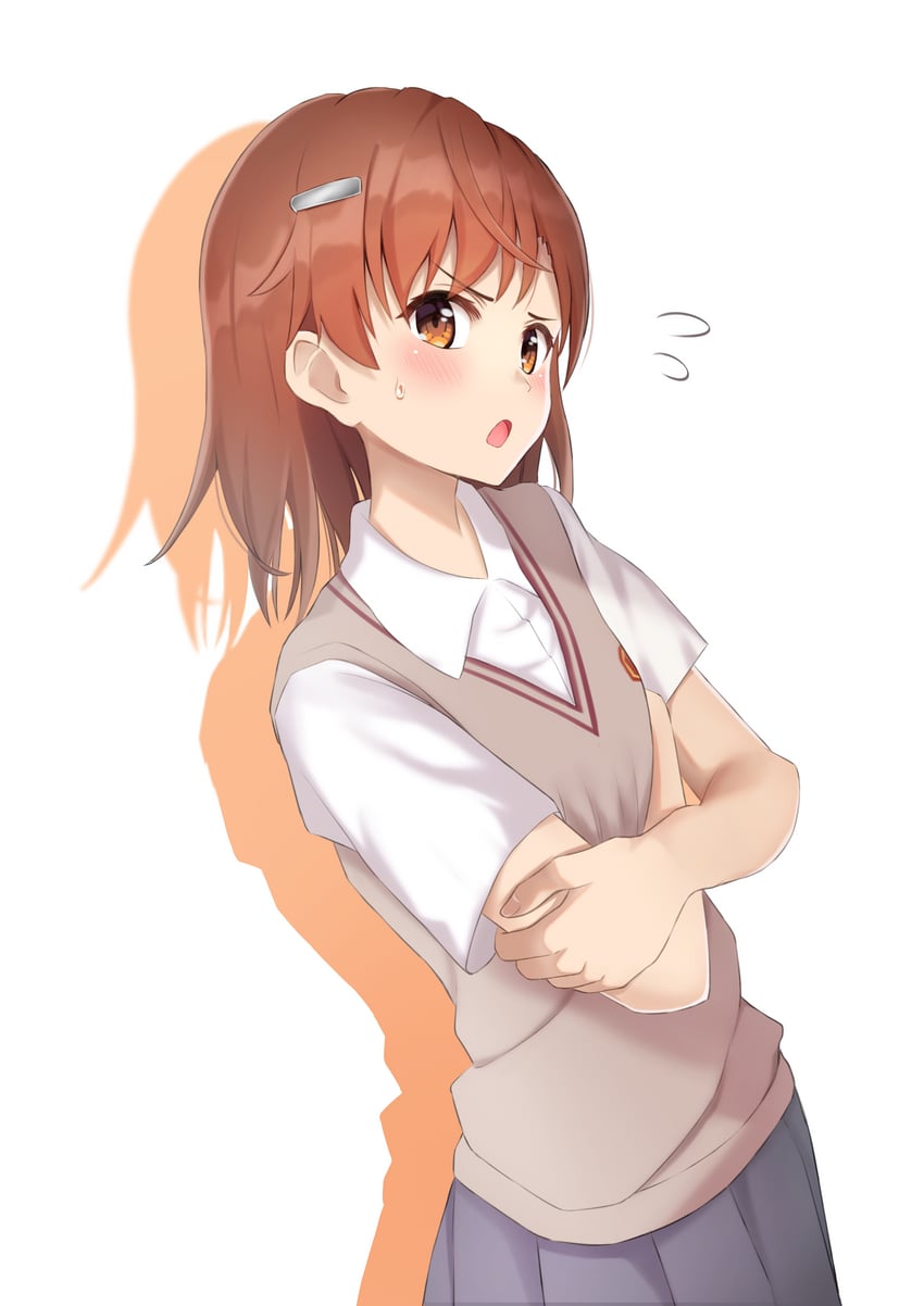 misaka mikoto (toaru majutsu no index and 1 more) drawn by mimori_(mimori_05)