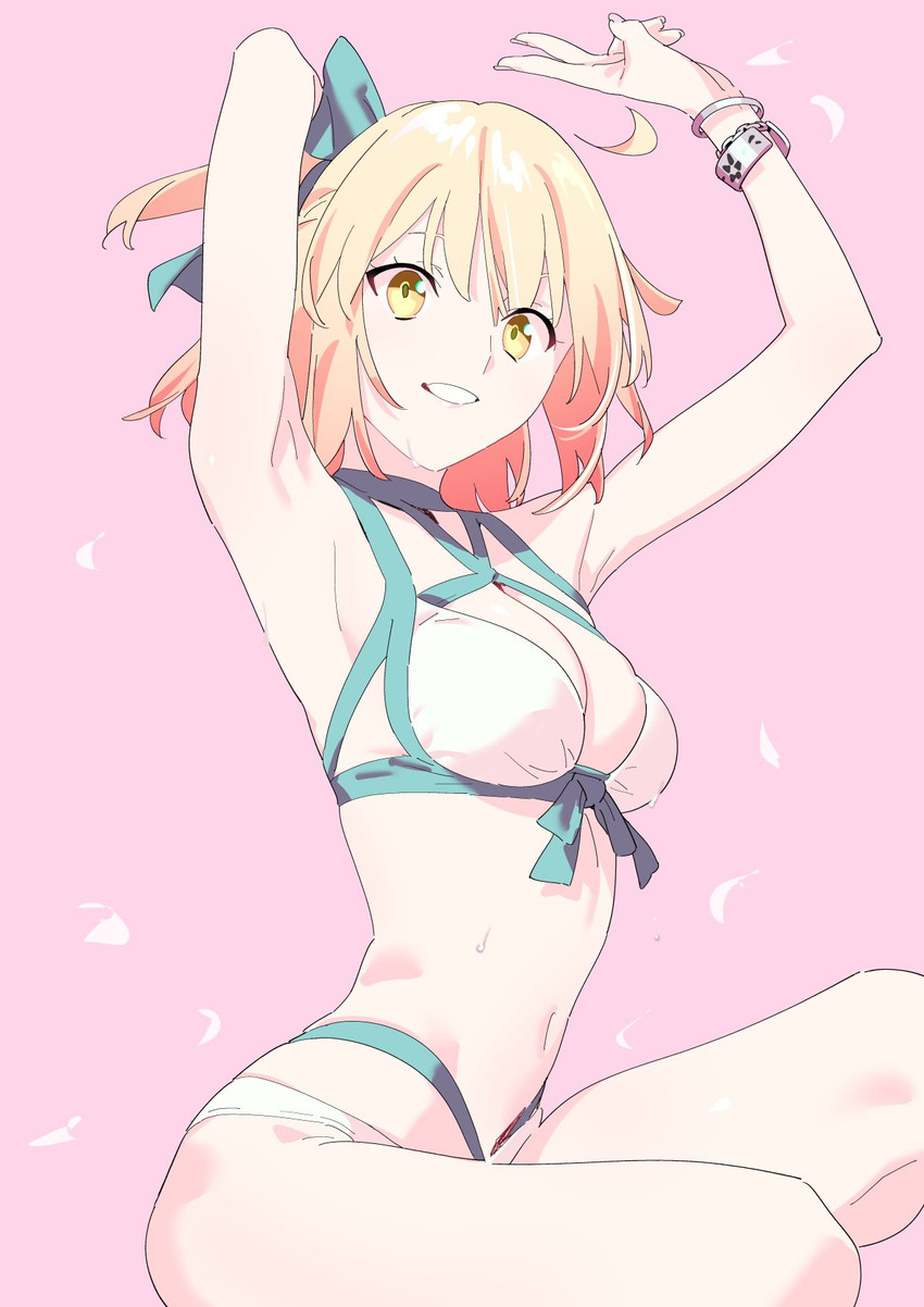okita souji and okita j. souji (fate and 1 more) drawn by henken