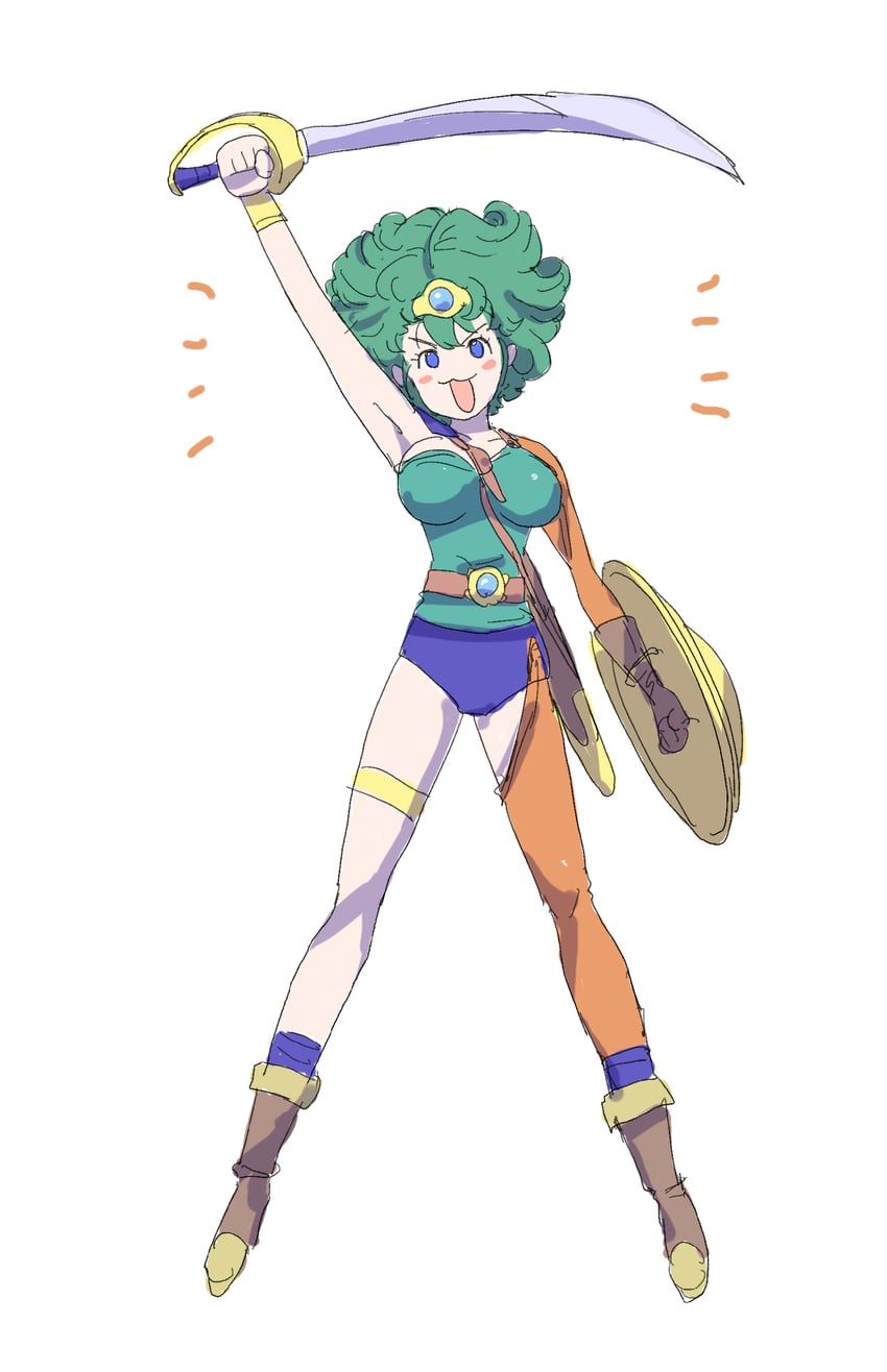 heroine (dragon quest and 1 more) drawn by powerhamuhamu