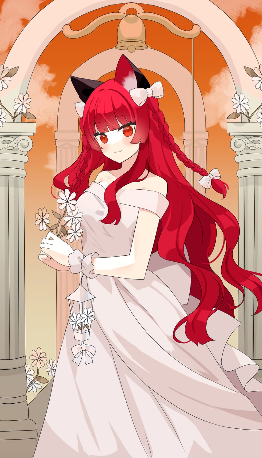 kaenbyou rin (touhou and 1 more) drawn by chimi_(s2yuyukos2)