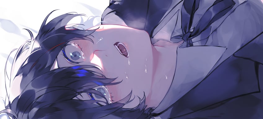 yuuki makoto (persona and 1 more) drawn by lor_(roasyerizyonirapi)