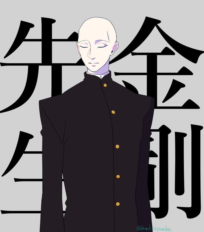 kongou sensei (houseki no kuni) drawn by kuro_no_suke_(kurotu962kurotu)