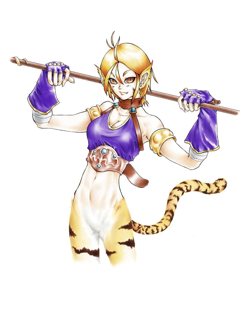 katt (breath of fire and 1 more) drawn by yoshioka_shingo