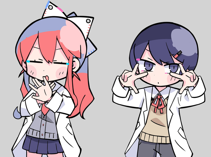 nanawo akari and sou (indie utaite and 1 more) drawn by terada_tera