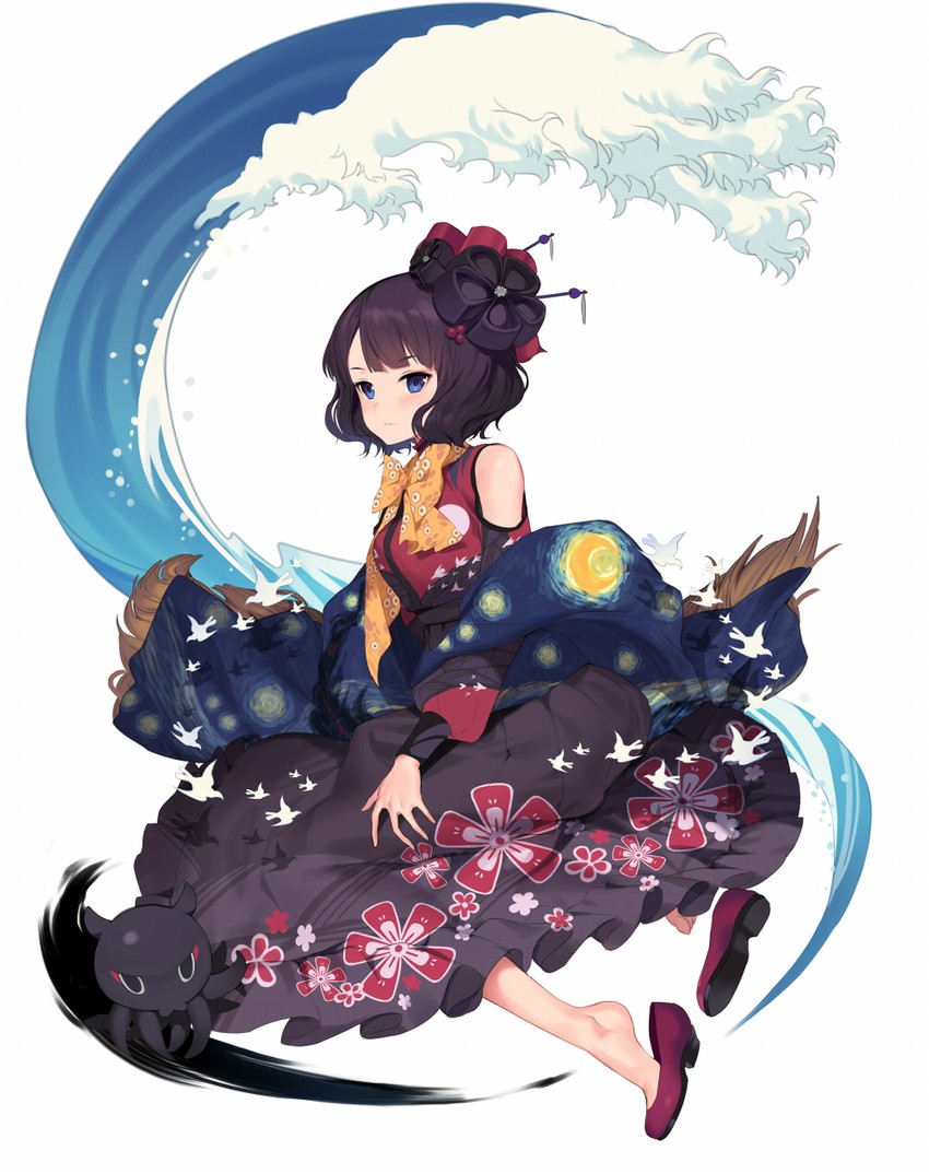 katsushika hokusai and tokitarou (fate and 2 more) drawn by mamima