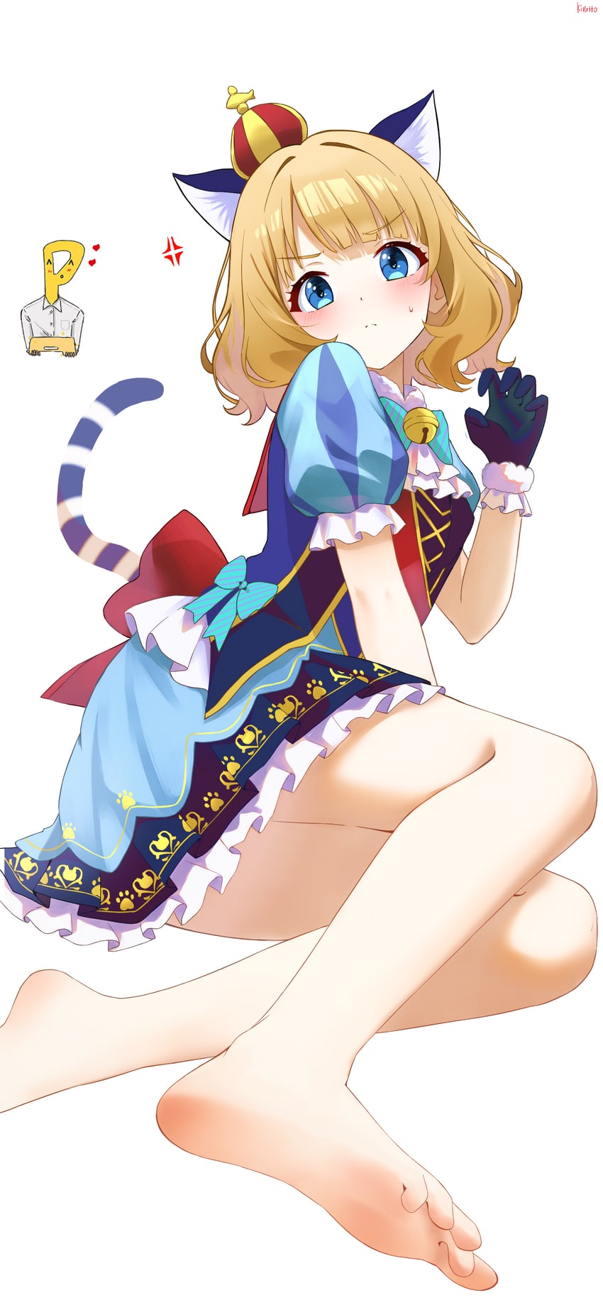 producer, p-head producer, and suou momoko (idolmaster and 2 more) drawn by kiratto777
