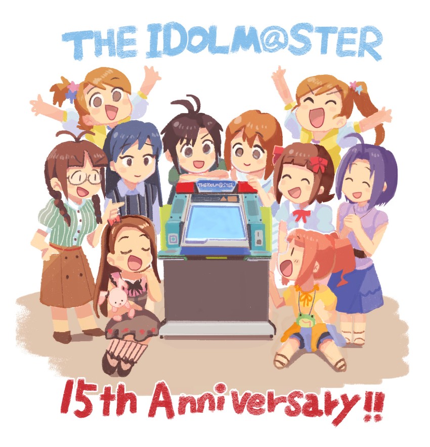 kisaragi chihaya, amami haruka, kikuchi makoto, minase iori, takatsuki yayoi, and 5 more (idolmaster and 1 more) drawn by tsubobot