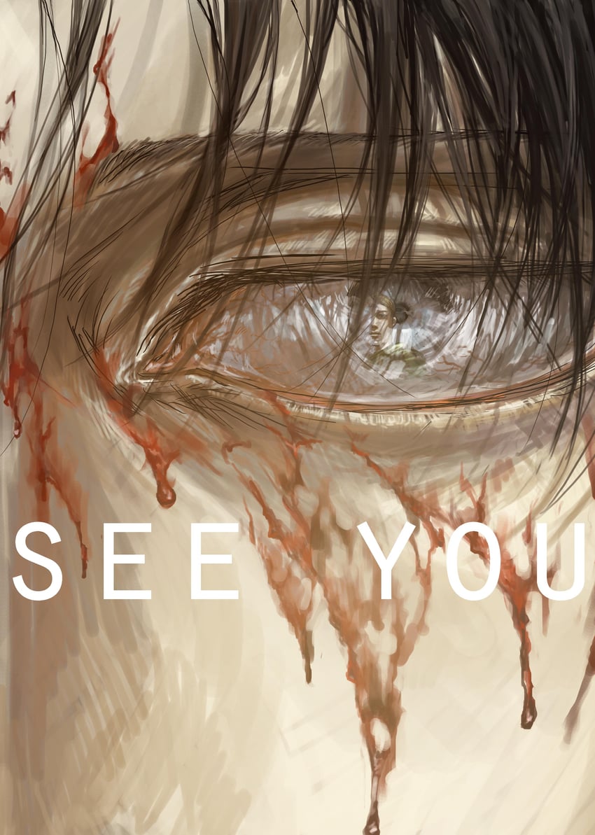 levi and erwin smith (shingeki no kyojin) drawn by chiruchiru