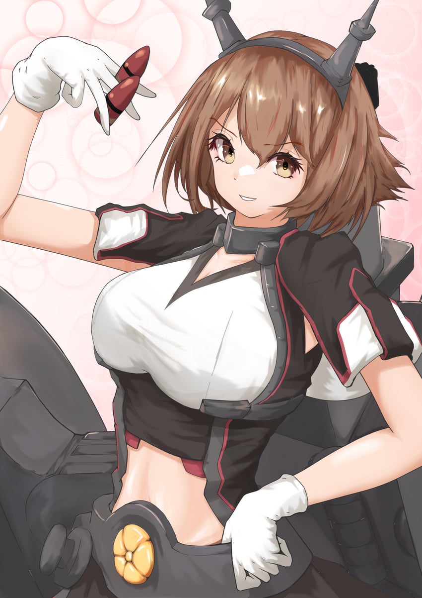 mutsu and mutsu kai ni (kantai collection) drawn by tastas