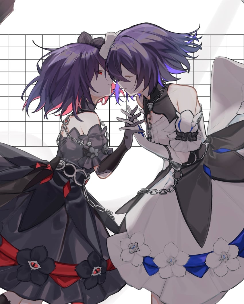 seele vollerei and seele (honkai and 1 more) drawn by nuta_h3