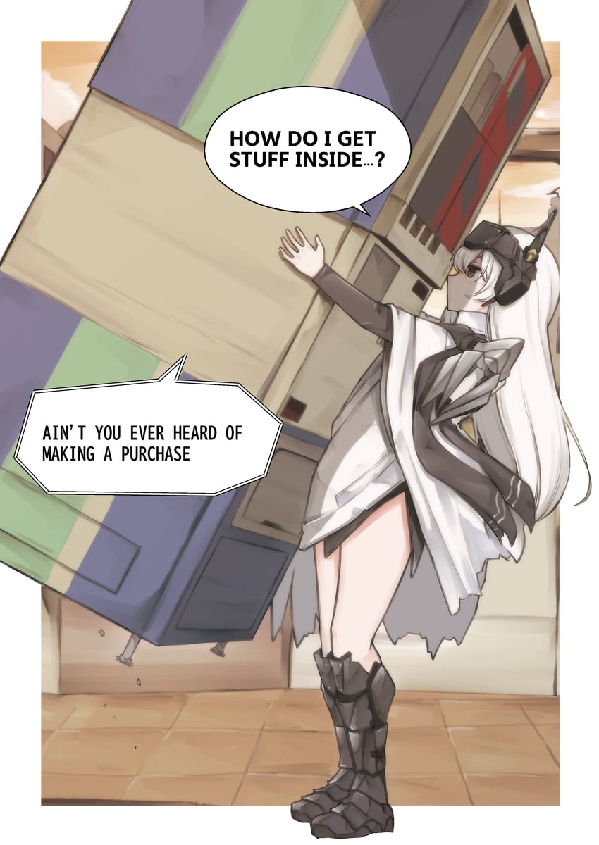 snow white (goddess of victory: nikke) drawn by shio_butter_(obscurityonline)