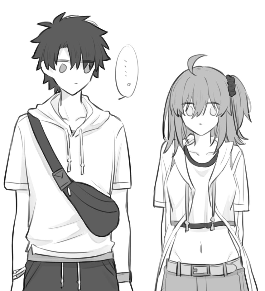 fujimaru ritsuka (fate and 1 more) drawn by yukihara_sbgd