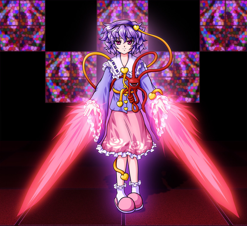 komeiji satori (touhou) drawn by fue_(fuef)