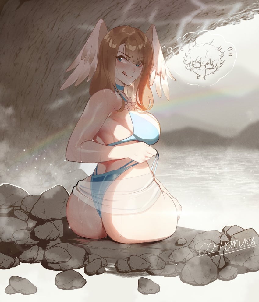 eunie and taion (xenoblade chronicles and 1 more) drawn by nyantcha