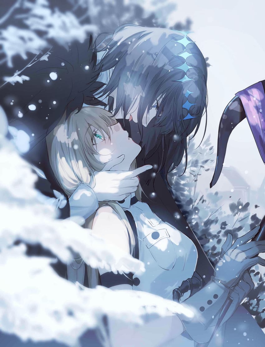 artoria pendragon, artoria caster, and oberon (fate and 1 more) drawn by bsq