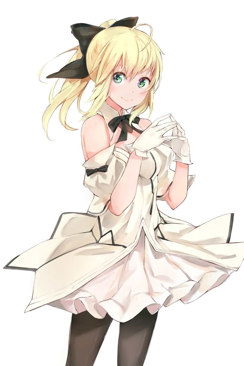 artoria pendragon and saber lily (fate and 1 more) drawn by silver_(chenwen)