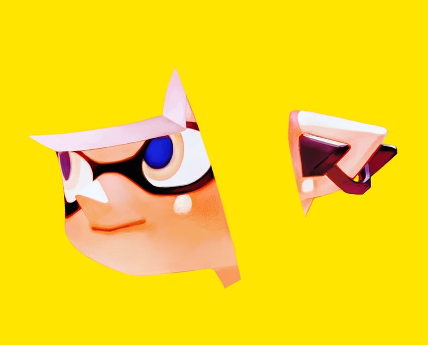 inkling player character and inkling girl (splatoon) drawn by ouoxz0t881876