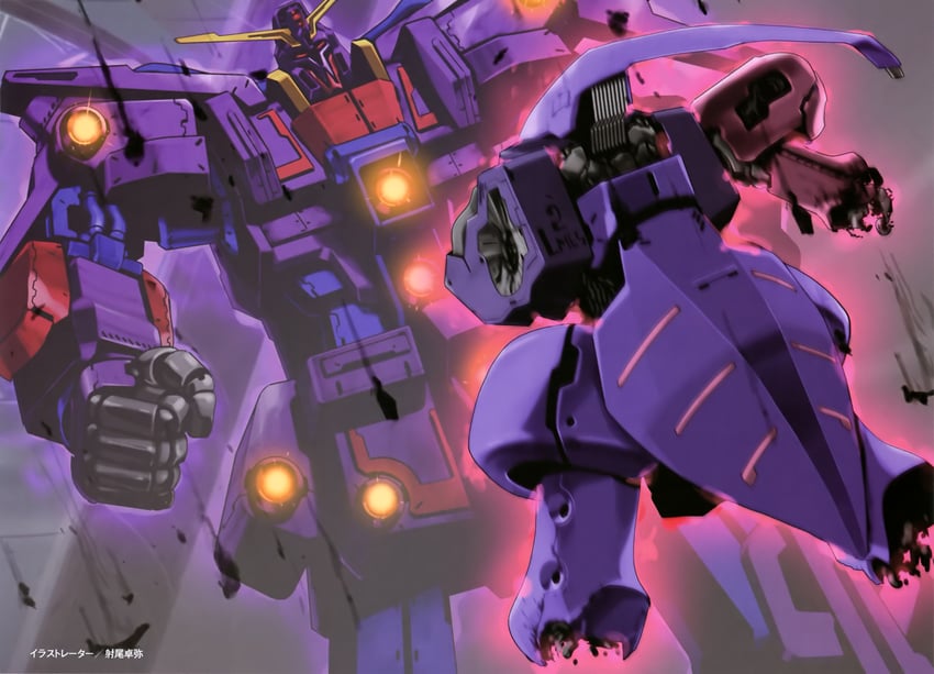qubeley mk ii and psycho gundam mk ii (gundam and 1 more)