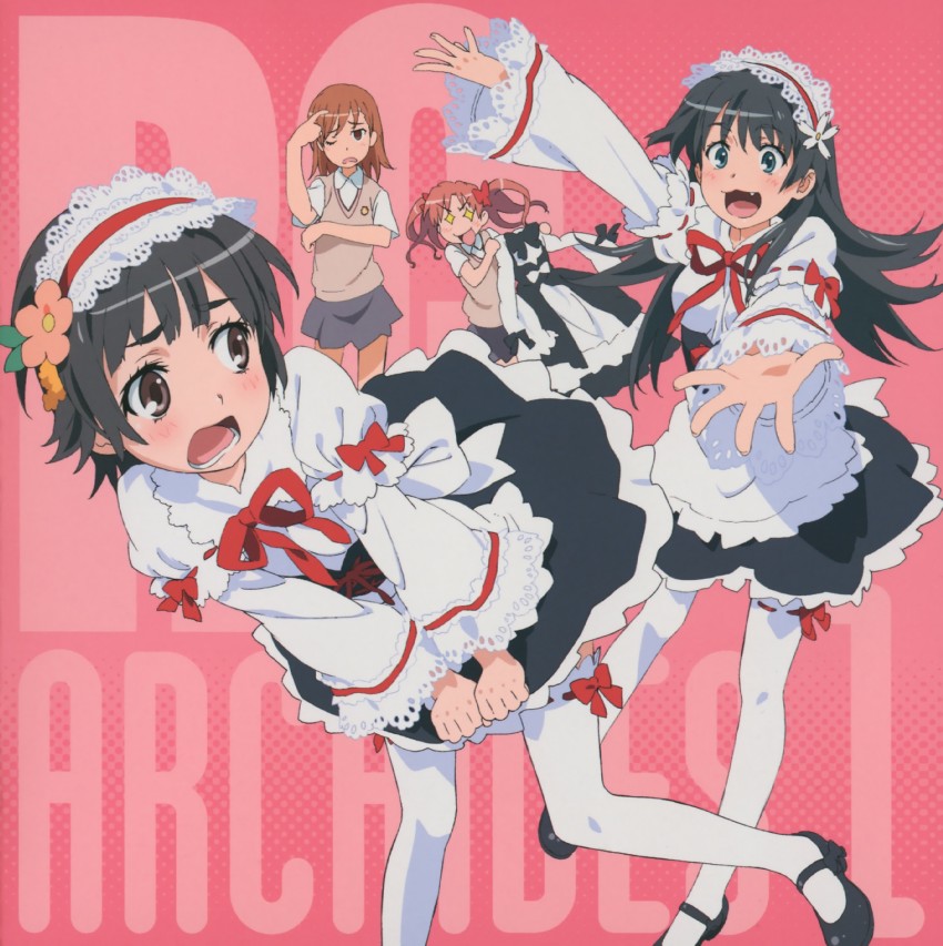 misaka mikoto, shirai kuroko, saten ruiko, and uiharu kazari (toaru majutsu no index and 1 more)