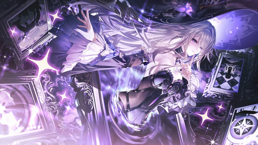 herta and the herta (honkai and 1 more) drawn by junpaku_karen
