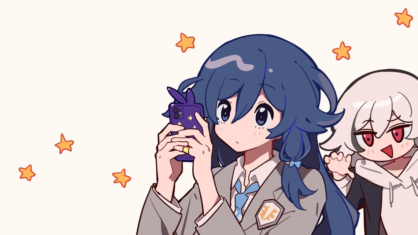 fu hua and herrscher of sentience (honkai and 1 more) drawn by meadow_(morphinecaca)