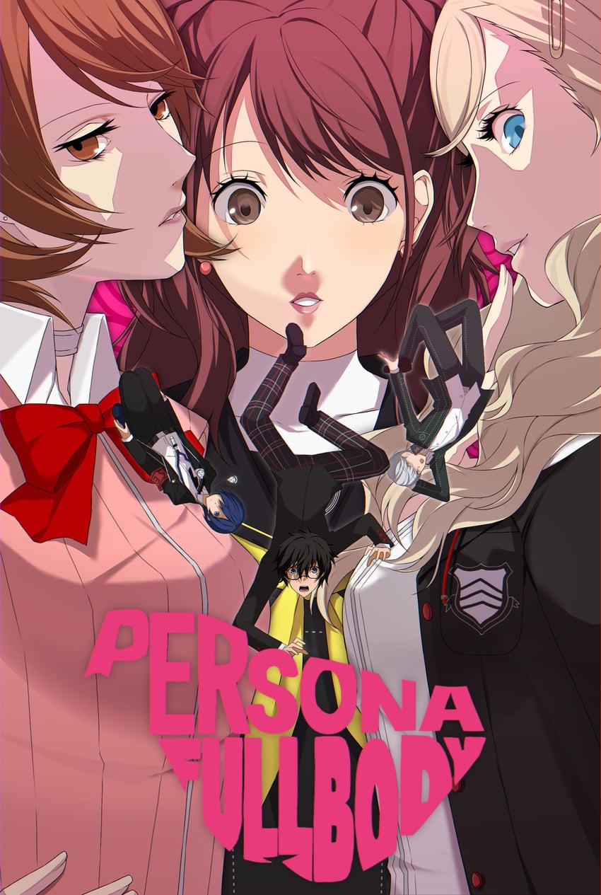 yuuki makoto, narukami yu, amamiya ren, kujikawa rise, takamaki anne, and 1 more (persona and 5 more) drawn by pakipaki821