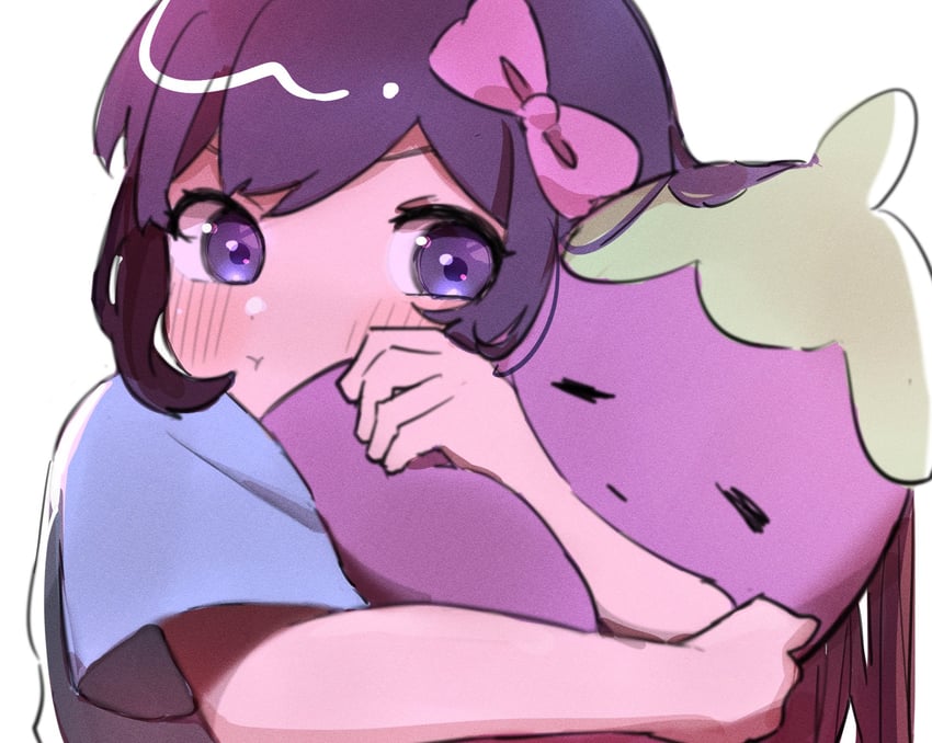 aubrey and mr. plantegg (omori) drawn by kat_yandere