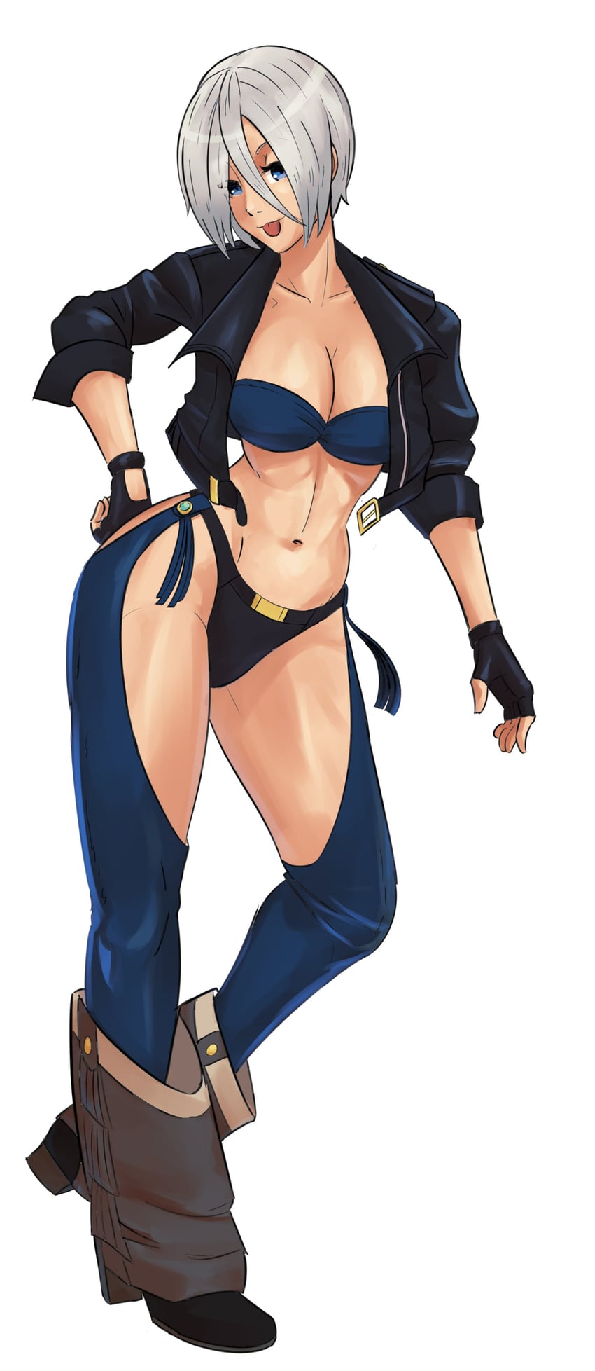 angel (the king of fighters and 2 more) drawn by tonyingredg