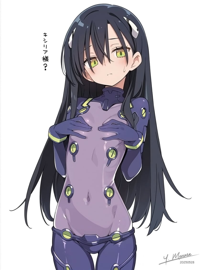 souryuu asuka langley and nyaan (gundam and 5 more) drawn by yuusha_menma
