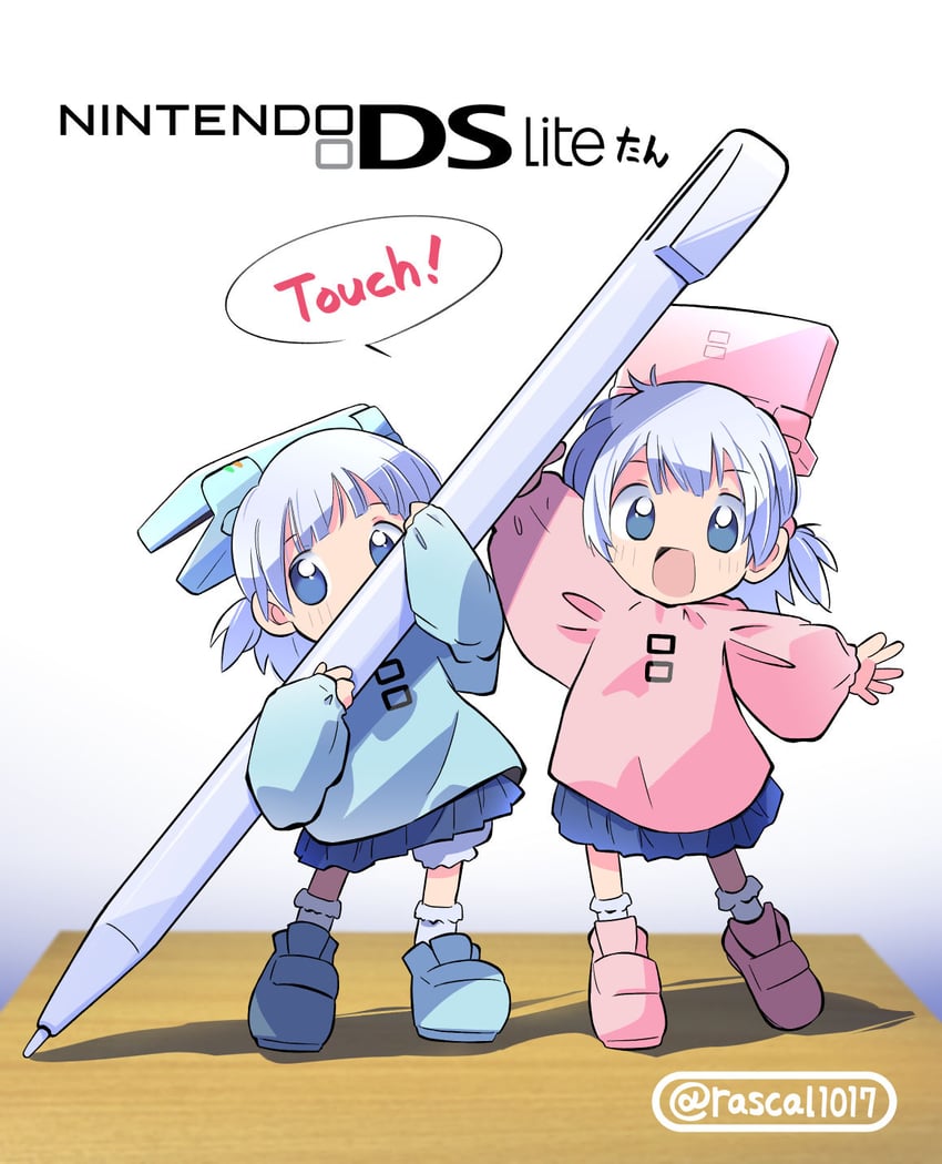 original and 1 more drawn by rascal_(feuille)