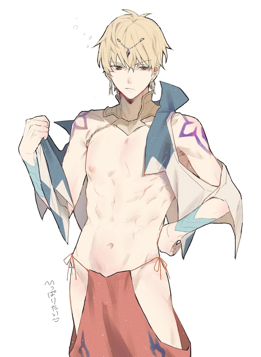 gilgamesh (fate and 1 more) drawn by nada_(_na_da)