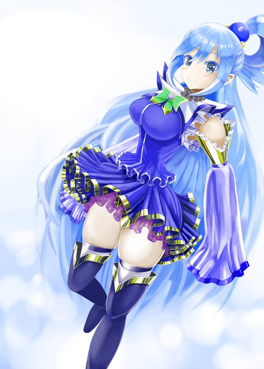 aqua (kono subarashii sekai ni shukufuku wo!) drawn by titaimasi