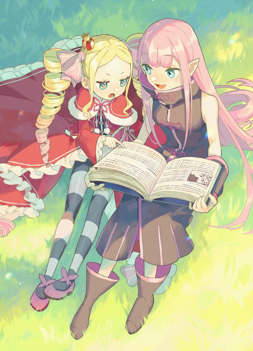 beatrice and lewes meyer (re:zero kara hajimeru isekai seikatsu) drawn by parupin