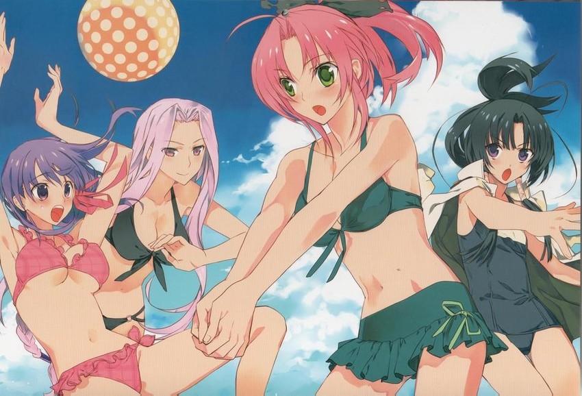 matou sakura, medusa, spica, and oki kiki (fate and 2 more) drawn by sumi_hei