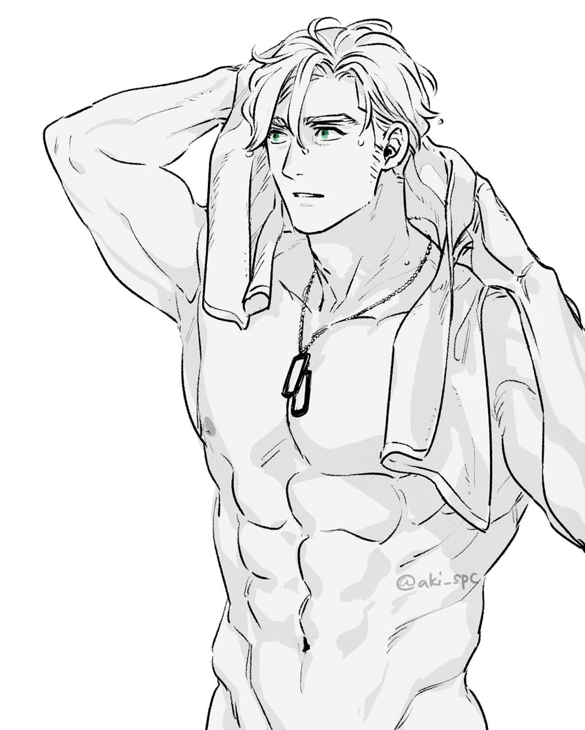 lewis smith (yuuki bakuhatsu bang bravern) drawn by aki_(supekutooru)