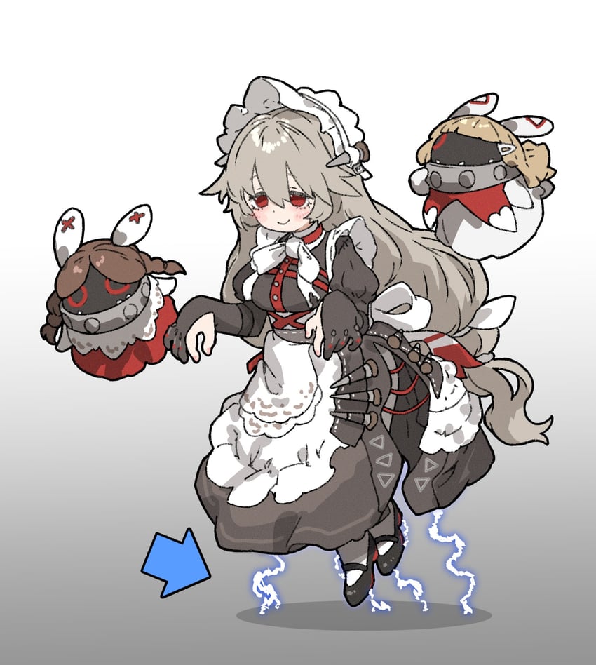 alexandrina sebastiane, drusilla, and anastella (zenless zone zero) drawn by amonitto