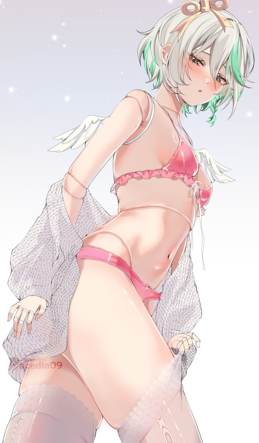 cecilia immergreen (hololive and 1 more) drawn by acedia